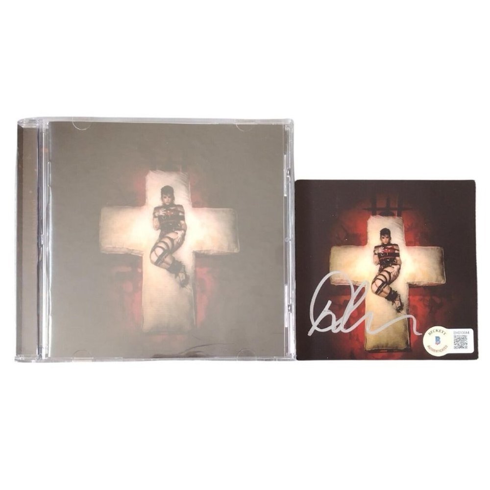 Demi Lovato Signed Holy Fvck CD Insert Beckett Certified BAS Autographed Album